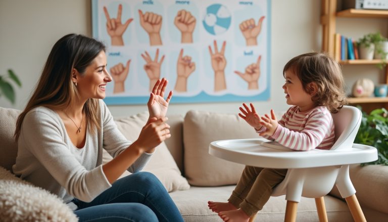 découvrez les conseils d'experts sur l'apprentissage de la langue des signes pour votre bébé. apprenez comment favoriser la communication précoce et renforcer le lien affectif avec votre enfant grâce à des techniques simples et efficaces.