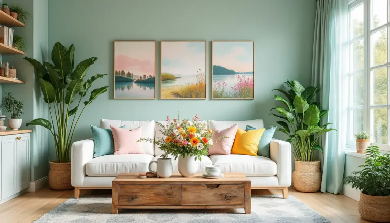 découvrez les styles de décoration tendance à adopter pour le printemps et l'été. inspirez-vous d'idées fraîches et colorées pour égayer votre intérieur et créer une ambiance estivale accueillante. transformez votre maison en un havre de paix, avec des touches naturelles et des motifs vibrants adaptés à la saison!