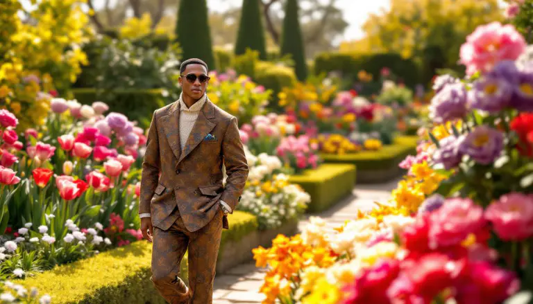 découvrez la pré-collection printemps 2026 de louis vuitton hommes, où pharrell williams s'aventure dans un jardin anglais en pleine floraison. une fusion artistique entre nature et mode qui célèbre l'élégance printanière à travers des designs innovants et des couleurs éclatantes.