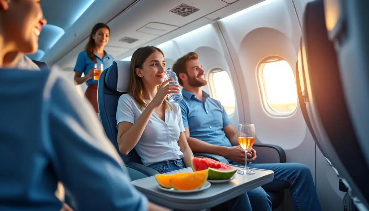découvrez des conseils pratiques pour prévenir la déshydratation en vol. apprenez les meilleures astuces pour rester hydraté pendant vos voyages en avion et profiter pleinement de votre expérience de vol.