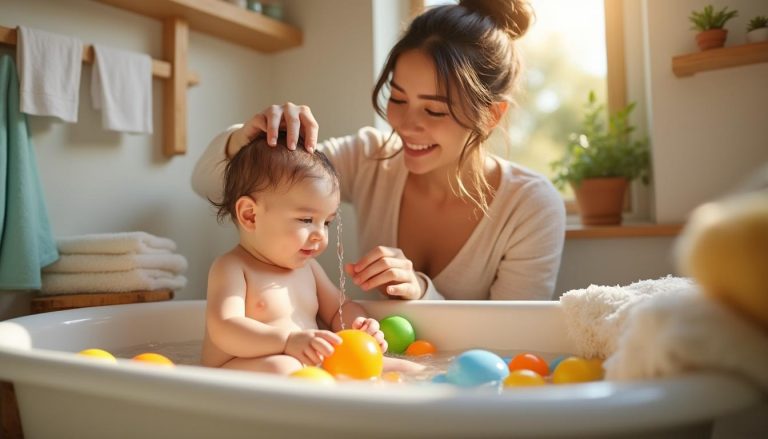 découvrez nos conseils pratiques pour donner le premier bain à votre bébé en toute sécurité. apprenez les étapes essentielles pour que ce moment soit doux et rassurant pour vous et votre nouveau-né.