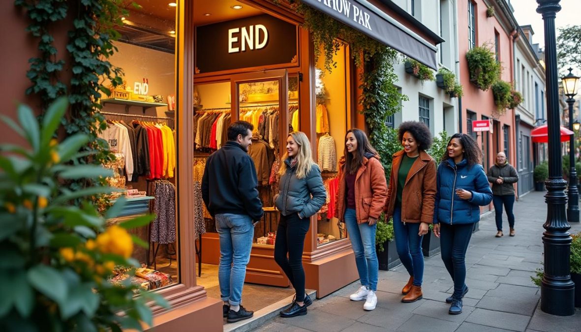 end et c.p. company célèbrent leur anniversaire à travers une collaboration exclusive inspirée des boutiques de quartier, mêlant style urbain et hommage à l'histoire locale. découvrez cette collection unique alliant tradition et modernité.