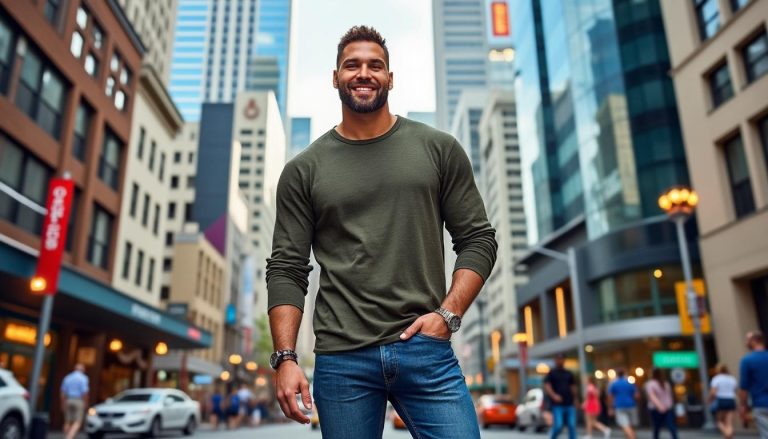 après la polémique concernant sydney sweeney, american eagle mise sur travis kelce comme nouvel ambassadeur pour présenter sa collection de jeans, alliant style et renouveau dans sa stratégie publicitaire.