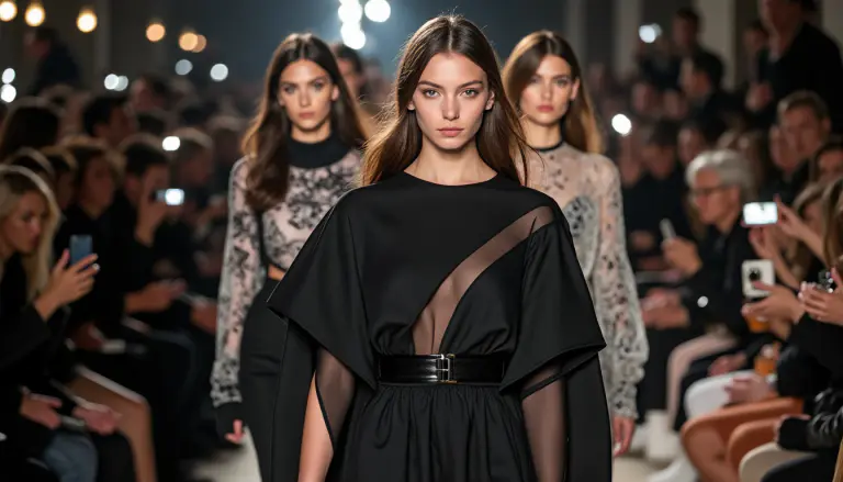 découvrez les moments marquants du vendredi à la fashion week de paris avec les créations audacieuses signées loewe, nina ricci, givenchy et victoria beckham. un défilé sous le signe de l'innovation et de l'élégance.