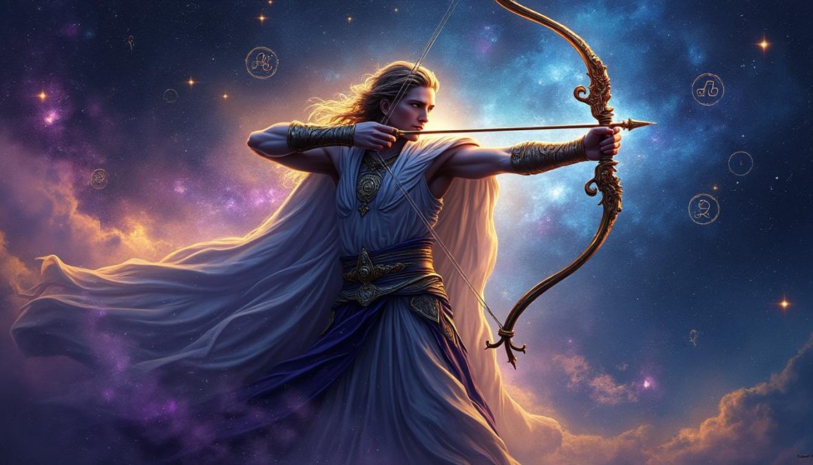 découvrez notre collection de fonds d'écran sagittaire : des images zodiacales esthétiques parfaites pour refléter votre énergie unique et votre esprit aventurier.