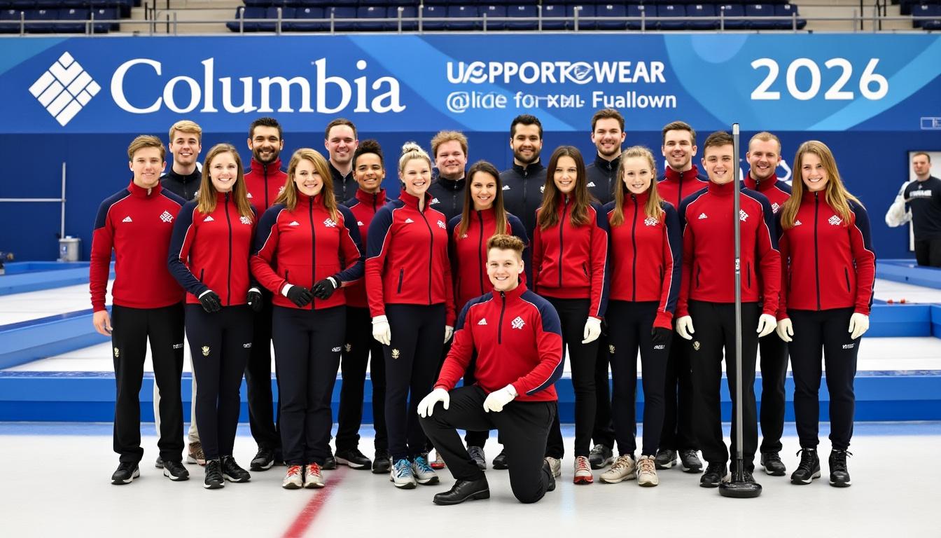 découvrez les tenues officielles de curling conçues par columbia sportswear pour les jo usa, ainsi que les équipements exclusifs pour les supporters passionnés.