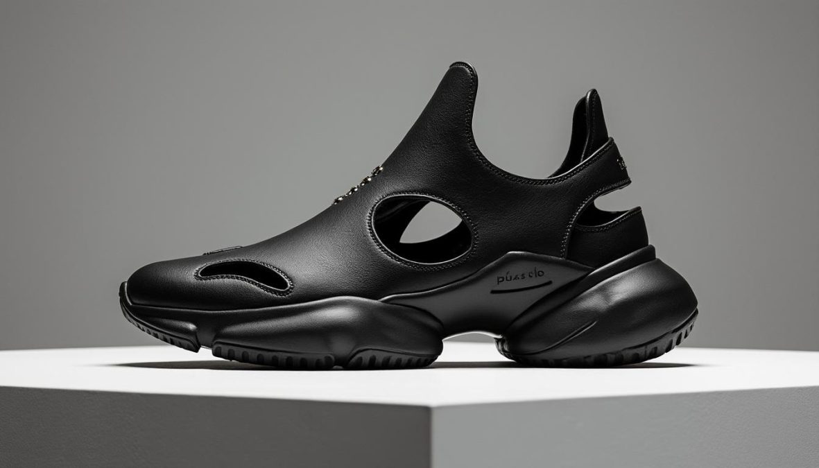 découvrez la première collaboration exclusive entre maxfield et rick owens, une alliance unique qui réinvente la chaussure avec un design audacieux et avant-gardiste.