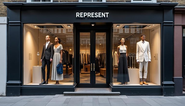 represent étend sa gamme en angleterre avec la nouvelle collection rtw, lançant des vêtements prêts-à-porter après l'épuisement rapide de ses accessoires de tête populaires.