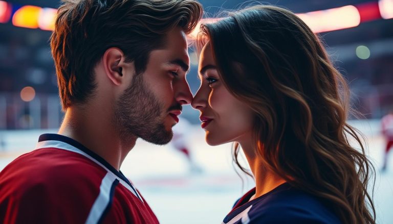 plongez dans des romances passionnées sur le hockey, parfaites à dévorer en attendant le prochain épisode de « rivalité enflammée ».