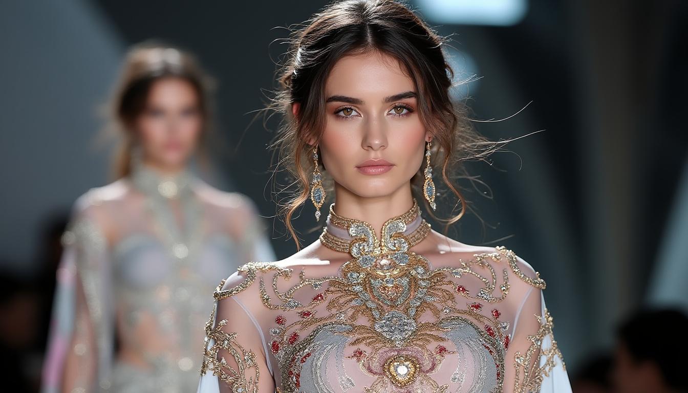 découvrez à paris l'art inspirant de kartik research en broderie, le style faux-casual innovant de system et le savoir-faire unique de sonia carrasco, alliant tradition et modernité.