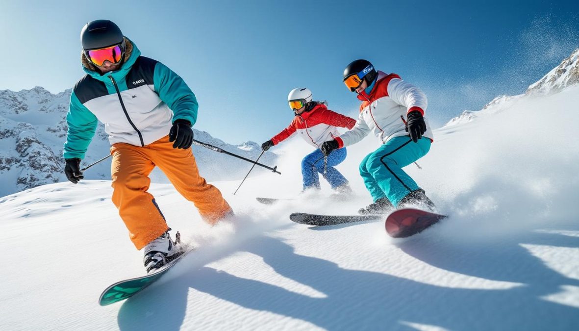 découvrez la première collection ski & snowboard de j.crew aux états-unis, présentée dans une campagne innovante portée par des athlètes de renom.