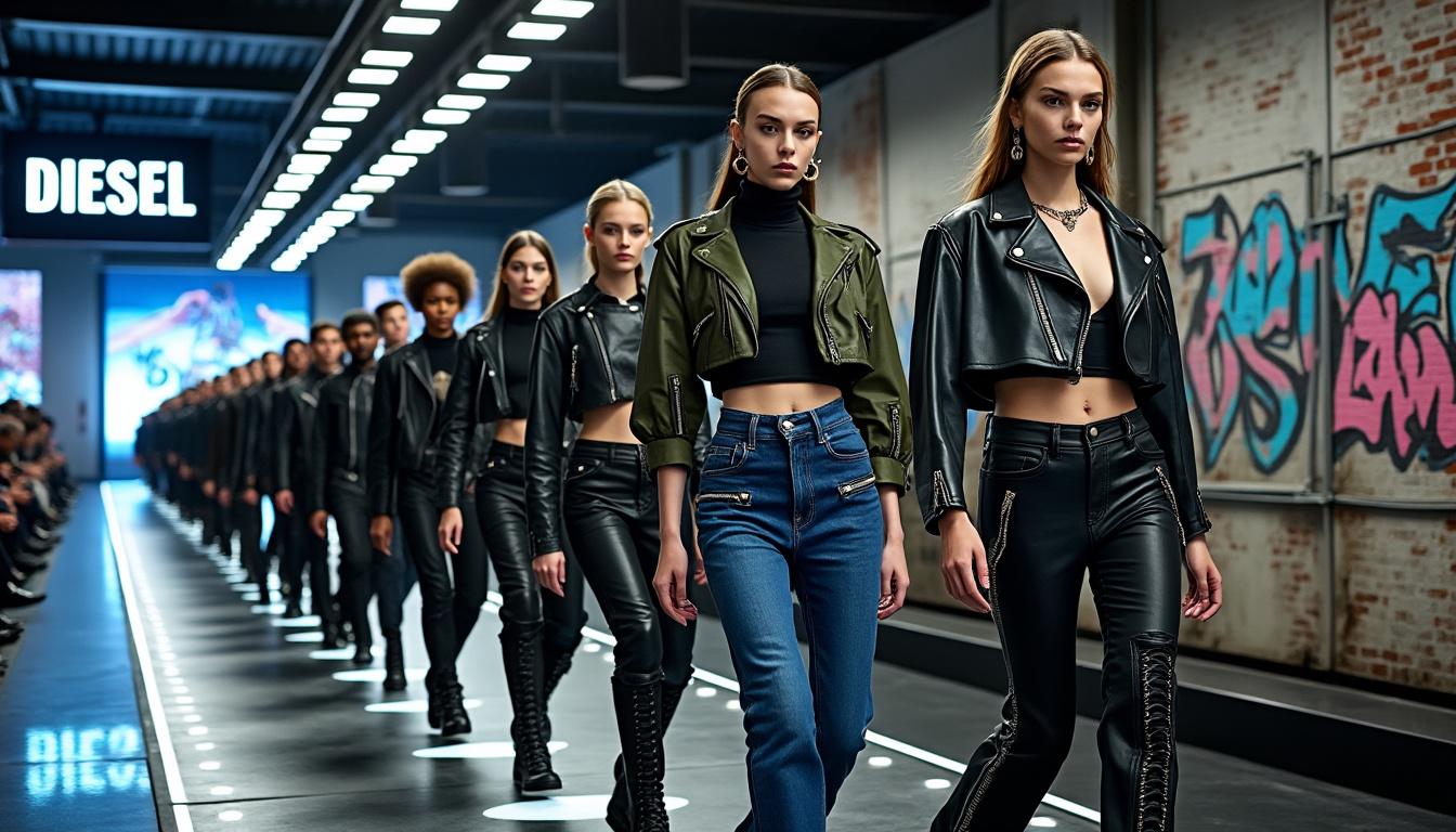 découvrez le début éclatant de la fashion week de milan avec les collections innovantes et audacieuses de diesel, max zara sterck et casa preti, marquant une saison pleine de style et de créativité.
