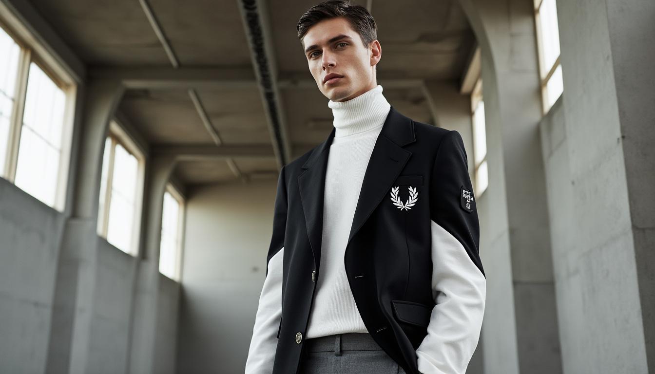 découvrez la collaboration exclusive entre fred perry et kris van assche, alliant style britannique et design contemporain pour une collection unique et élégante.