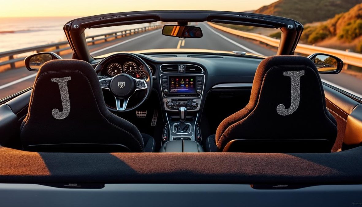 découvrez la première collection d'accessoires automobiles signée juicy couture, alliant style et élégance pour vos déplacements.