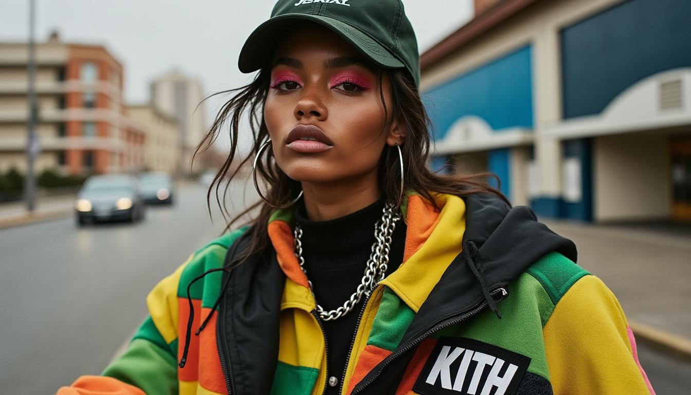 découvrez la nouvelle collection printanière de kith, créée en collaboration avec lalisa manobal, designer invitée. une alliance unique de style et de créativité à ne pas manquer.