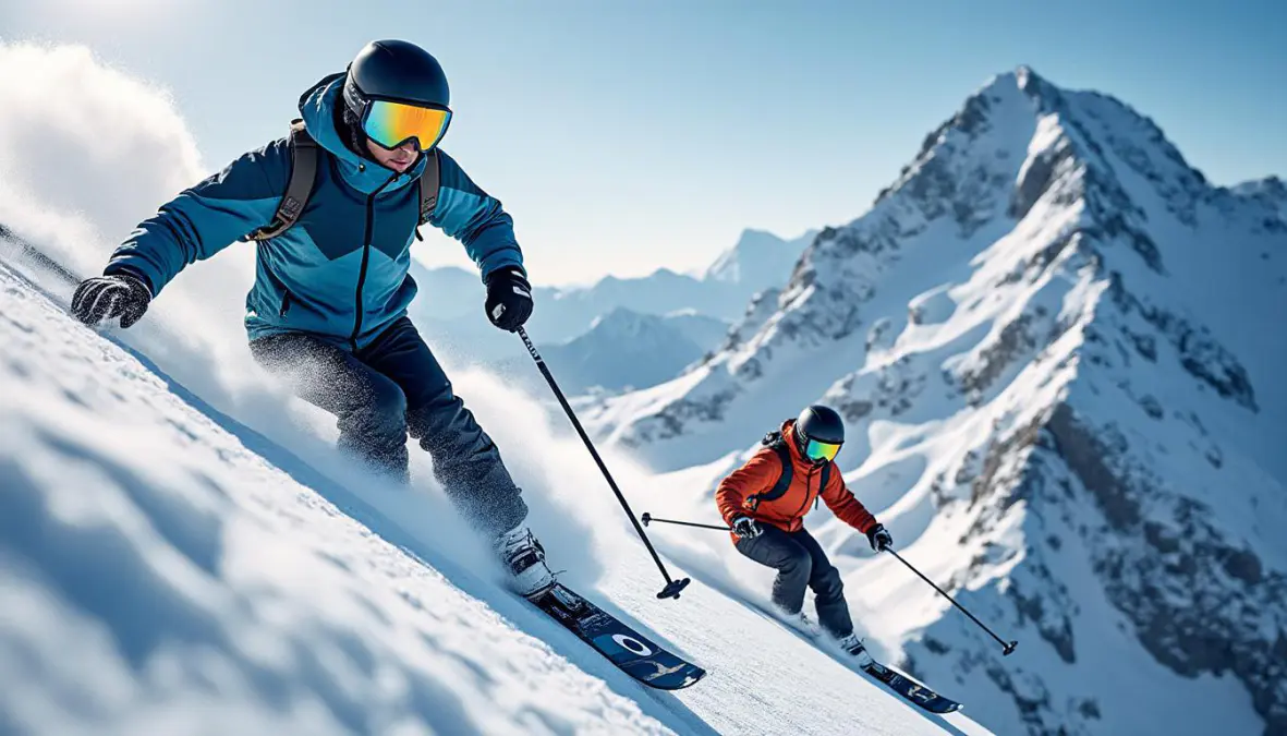 oakley renforce sa présence dans les sports d'hiver en devenant le sponsor officiel des vêtements, alliant performance et style pour une expérience optimale sur les pistes.