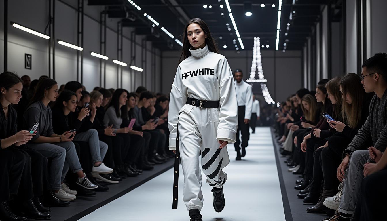 découvrez le programme complet de la semaine de la mode de paris en mars et ne manquez pas le retour très attendu de la marque off-white sur les podiums.