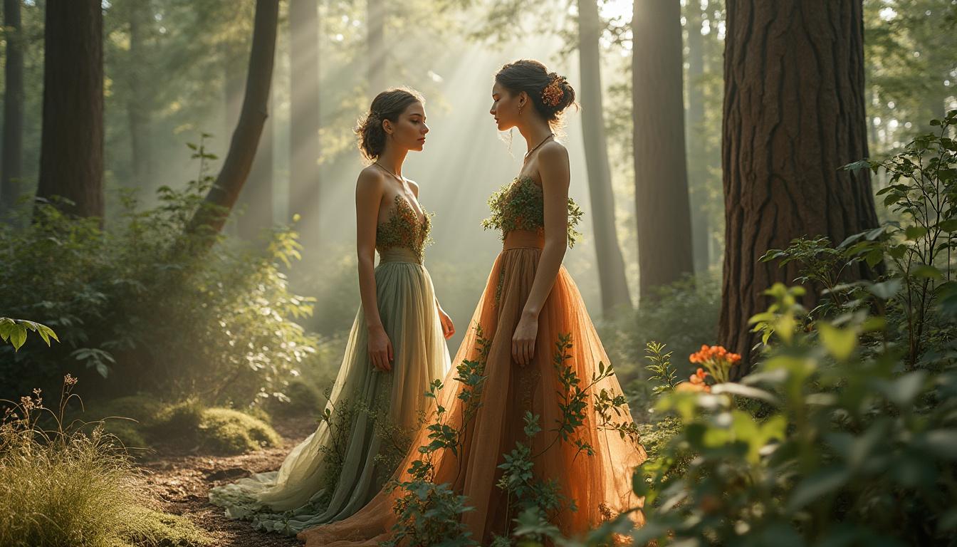 découvrez comment robert rabensteiner s'inspire de la nature pour sublimer la collection weekend max mara, en plongeant au cœur d'une forêt mystérieuse et enchantée.