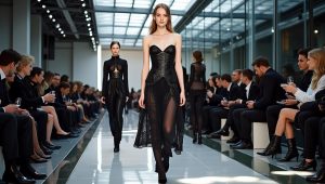 découvrez les moments forts du dimanche à la fashion week de paris avec les défilés spectaculaires d'akris, jean-paul gaultier et mcqueen, mettant en lumière les dernières tendances de la mode.