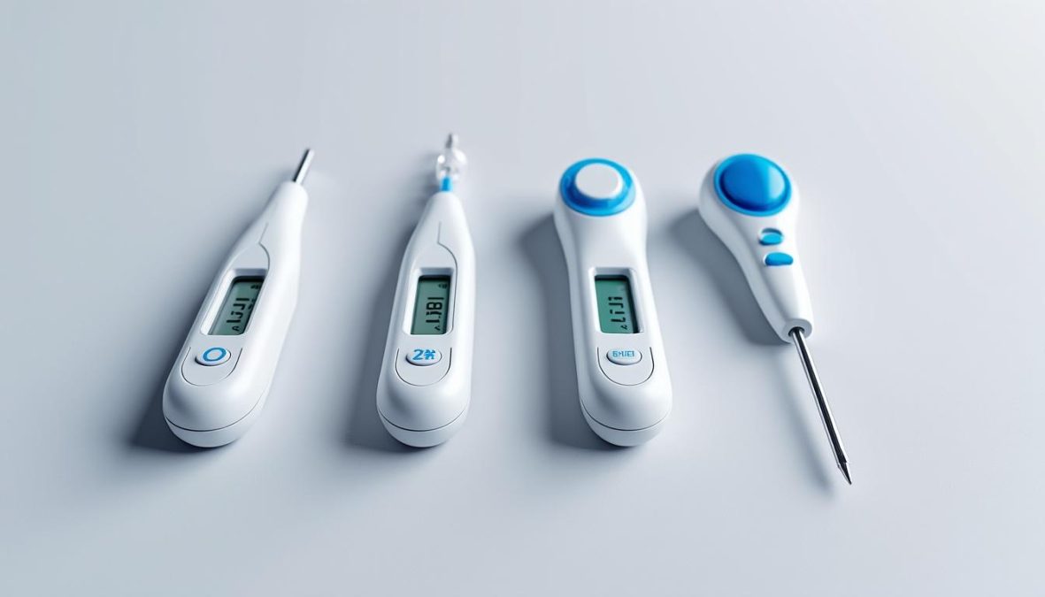 découvrez comment choisir entre thermomètres frontaux, axillaires, rectaux ou auriculaires pour une mesure de température précise et adaptée à vos besoins.